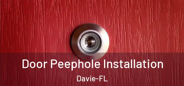  Door Peephole Installation Davie-FL