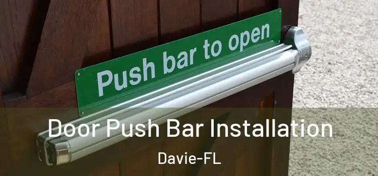  Door Push Bar Installation Davie-FL
