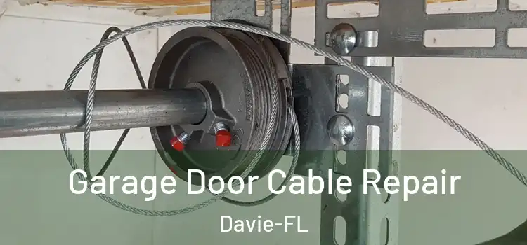  Garage Door Cable Repair Davie-FL